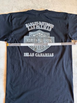 Camiseta de Harley-Davidson de manga corta.