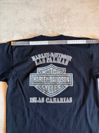 Camiseta de Harley-Davidson de manga corta.