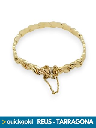 040-05-00756 PULSERA ORO 18K ARABESCA 19.5CM