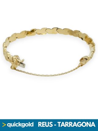 040-05-00756 PULSERA ORO 18K ARABESCA 19.5CM