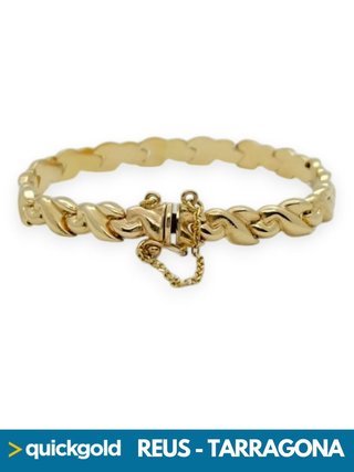040-05-00756 PULSERA ORO 18K ARABESCA 19.5CM