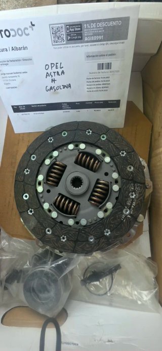 Kit Embrague LUK Opel Astra H 1.4 90cv Z14XP