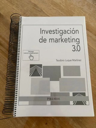Libro Investigación de Marketing 3.0