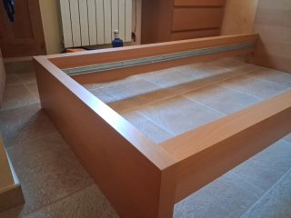 Estructura Cama Madera Malm Ikea