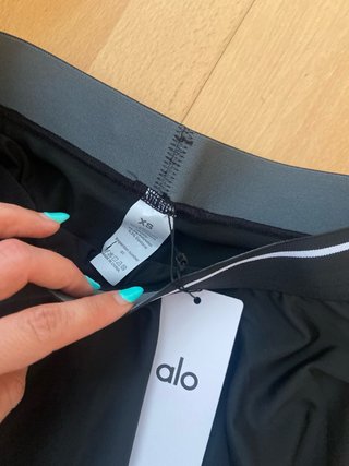 Falda pantalón Alo negra