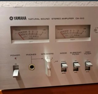 Amplificador Yamaha CA-810 Plata/Madera