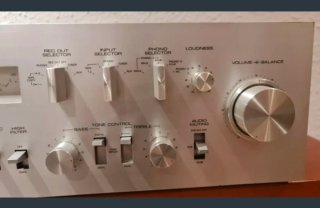 Amplificador Yamaha CA-810 Plata/Madera