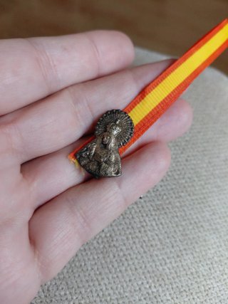 Antigua medalla plata Virgen Macarena