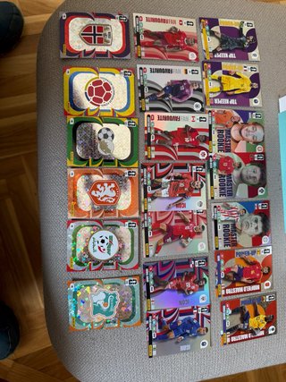 Lote 18 cromos Panini Mundial 2026 Especiales