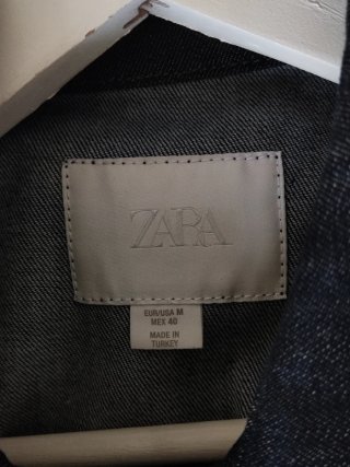 Camisa Denim Zara Oversize