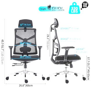 Silla Ergonómica Holludle Escritorio