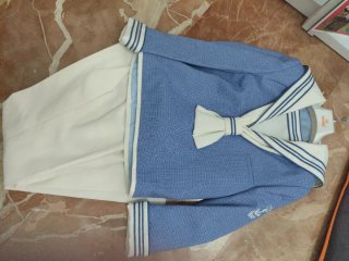 Traje marinero niño comunión azul y blanco