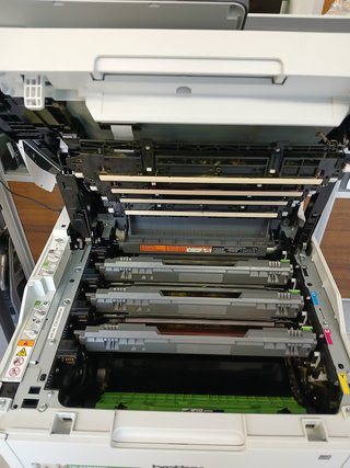 Brother DCPL3560CDW, Impresora multifunción láser LED Color WiFi con alimentador de Documentos de 50 Hojas e impresión automátic
