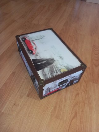 Caja decorativa New York