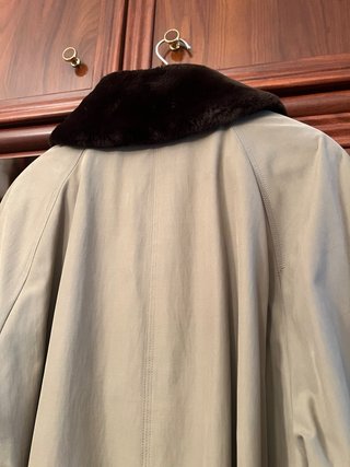 Gabardina Burberry Mujer Beige Marrón