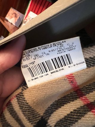 Gabardina Burberry Mujer Beige Marrón