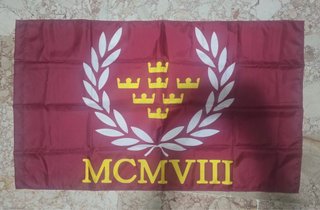 Bandera Ultras Murcia MCMVIII