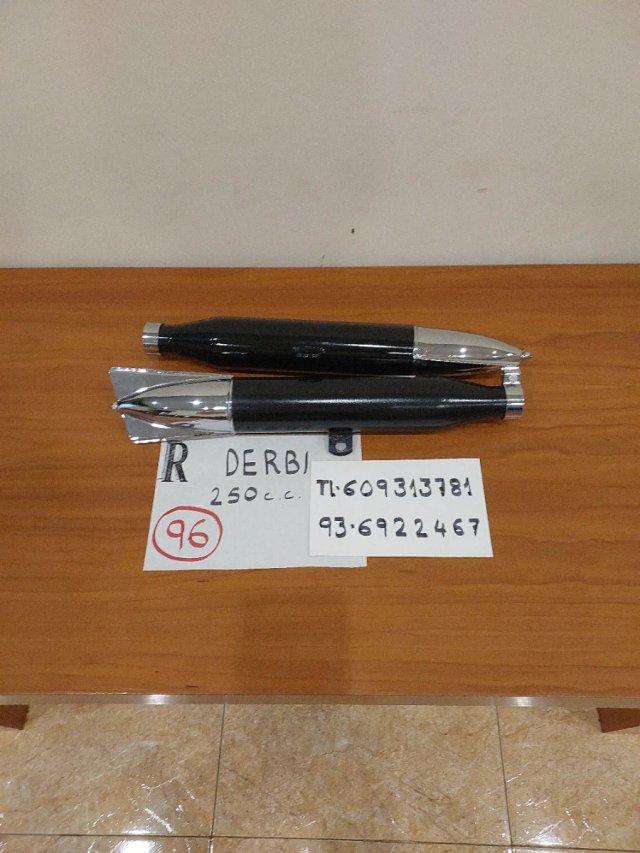 Silenciadores Derbi 250cc