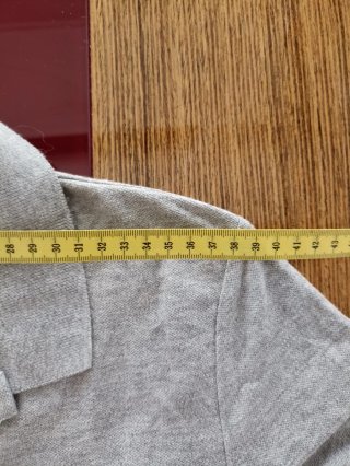Vestido Tommy Hilfiger Manga Larga Gris Talla M