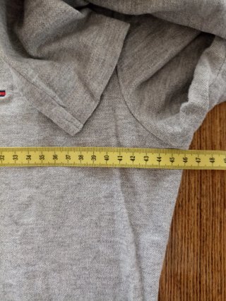 Vestido Tommy Hilfiger Manga Larga Gris Talla M