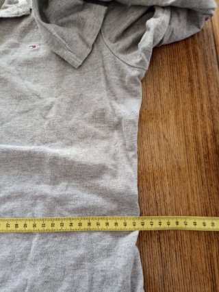 Vestido Tommy Hilfiger Manga Larga Gris Talla M