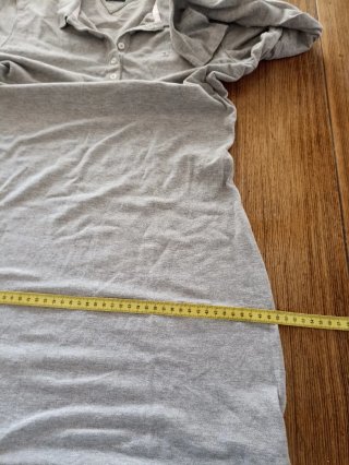 Vestido Tommy Hilfiger Manga Larga Gris Talla M