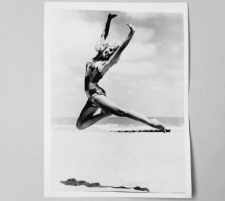 5 Fotos Vintage Pin-Ups Playa
