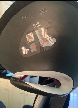 Silla coche Cybex Pallas MFix, grupo2/3.