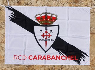 Bandera RCD Carabanchel 100x70