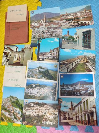 Set di cartoline postali di Estepona, Casares, San Pedro