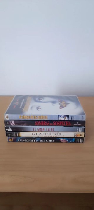 Pack 5 Películas DVD: Terror y Acción