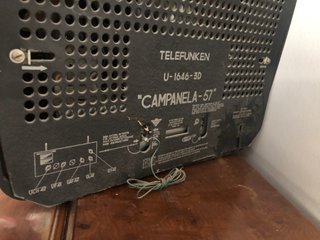 Radio Telefunken Campanela 57 Vintage
