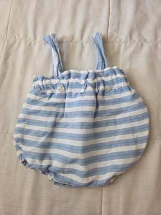 Pelele bebé 0-3 meses rayas