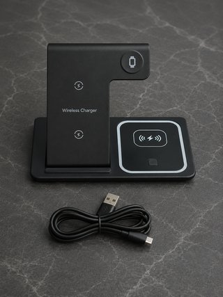 Caricatore Wireless 3in1 USB-C Ricarica Rapida