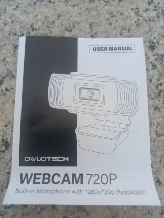 Webcam OWLOTECH 720P USB Plug & Play