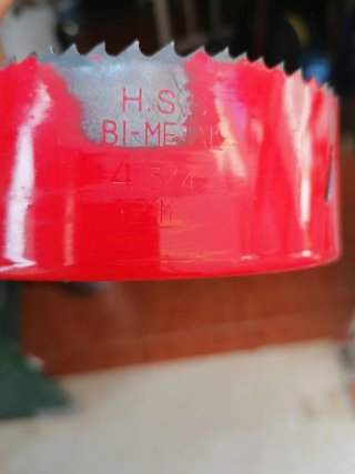 Broca Cortatubos Roja