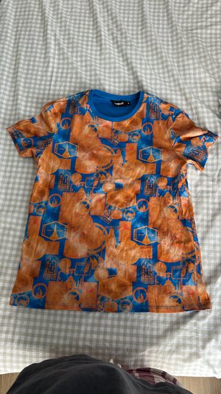 Camiseta Desigual Talla M Estampada
