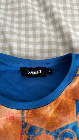 Camiseta Desigual Talla M Estampada