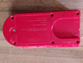 Consola Portátil Pokémon Roja y Gris