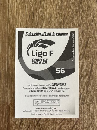 Cromo Alexia Putellas Panini Liga F 23/24