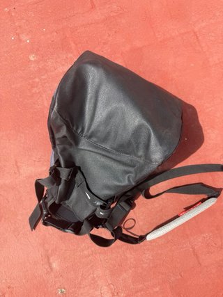 Maleta/Mochila Yamaha Tmax 500/550 Negra