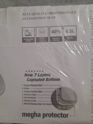 Batteria pentole AMC 25 pezzi