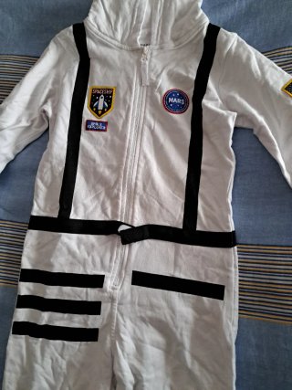 Buzo Astronauta Blanco Talla M
