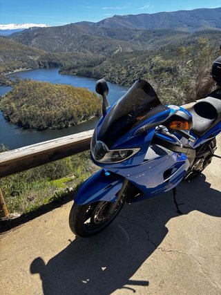 Triumph ST 1050 Sportbike Azul