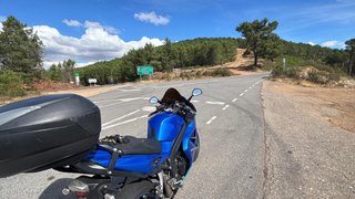 Triumph ST 1050 Sportbike Azul