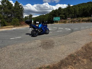 Triumph ST 1050 Sportbike Azul