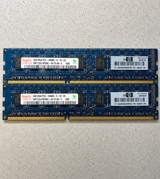 RAM Hynix ECC DDR3 4GB (2x2GB) PC3-10600E 1333MHz