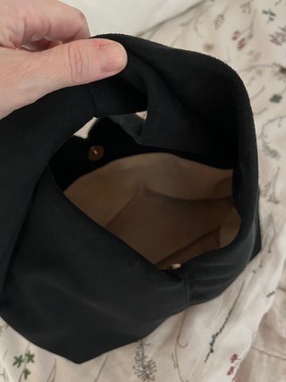 Bolso de mano negro