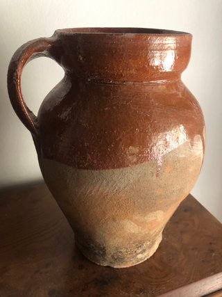 Cántaro de barro antiguo S.XX