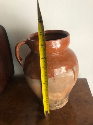 Cántaro de barro antiguo S.XX